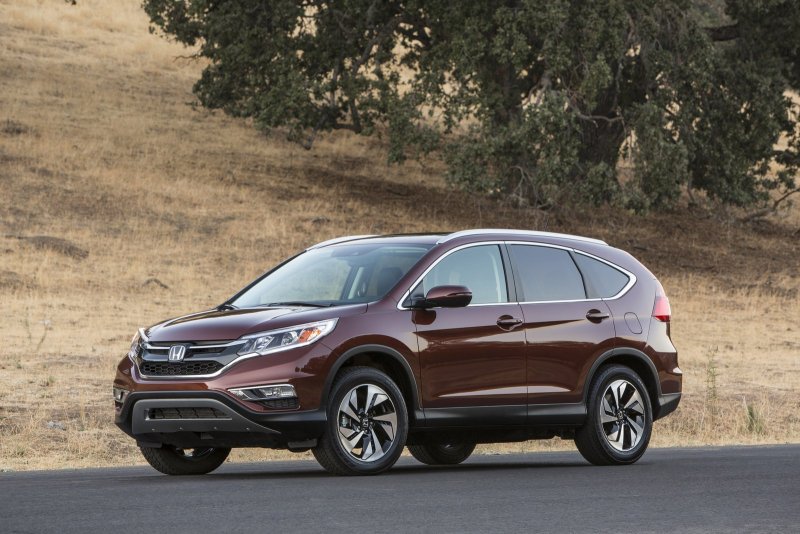 Honda CR-V 2015 коричневый металлик