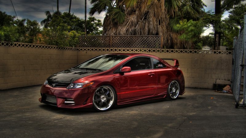 Honda Civic 8 Coupe Tuning