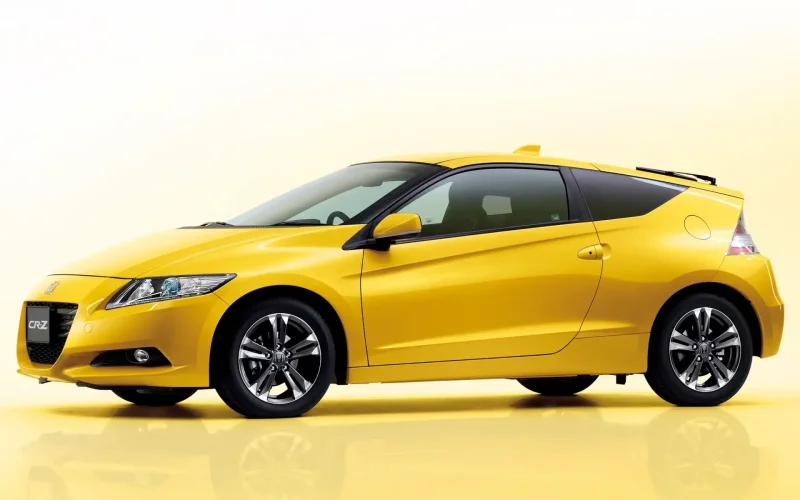 Honda CR-Z Yellow