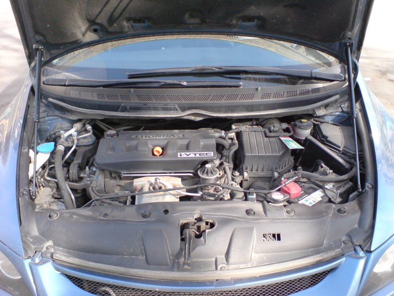 Газовые упоры капота Honda Civic 8 5 d