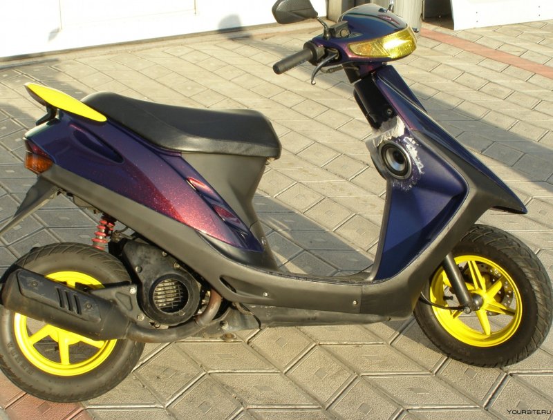 Honda Dio 27 покрашенная