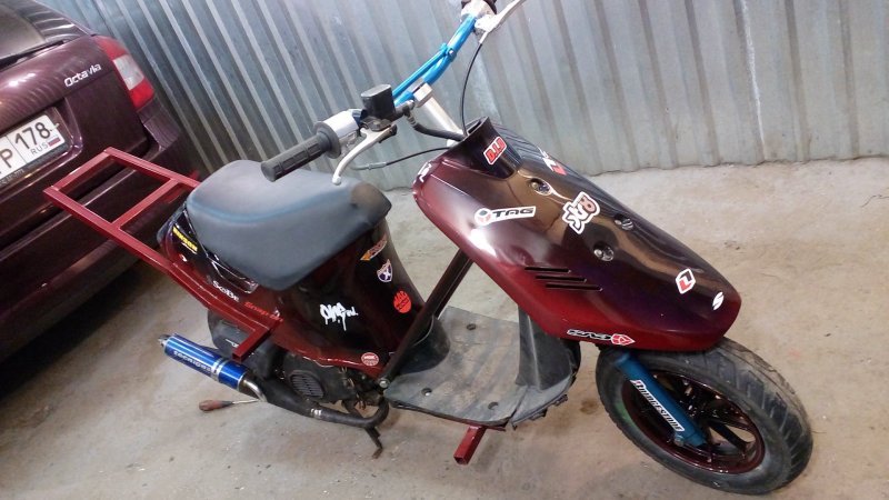 Honda Dio 35 стант