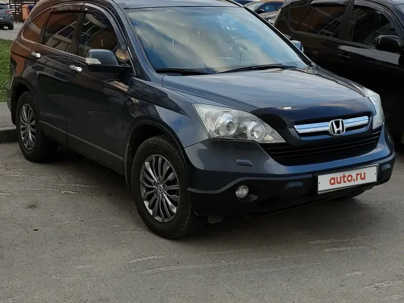 Honda CR-V темно серый 2008