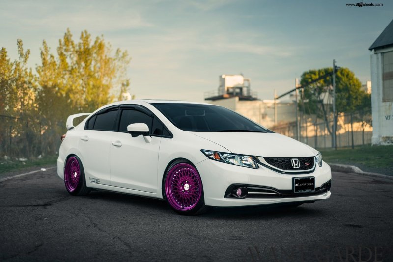 Honda Civic белая