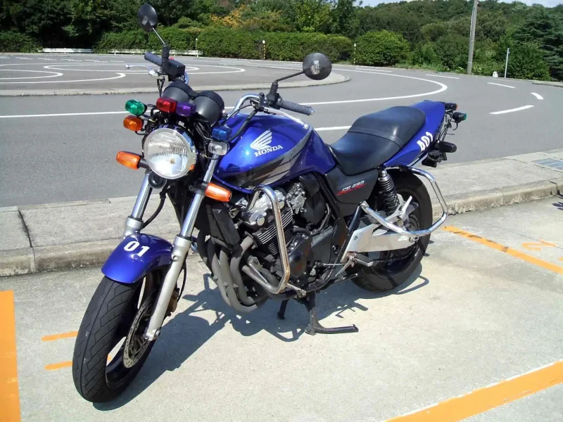 Honda CB 400 синий