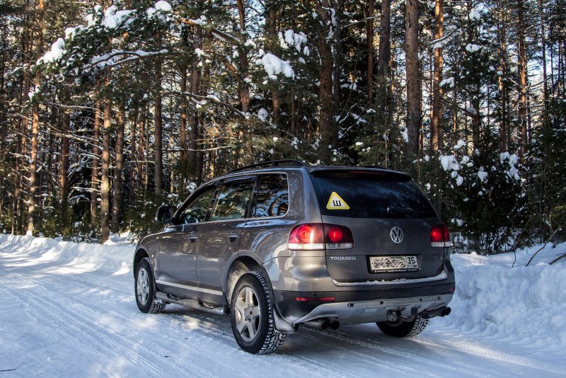 Volkswagen Touareg зима