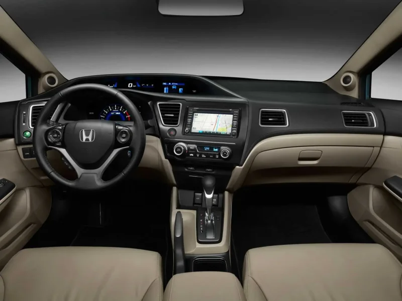 Honda Civic 2015 седан салон