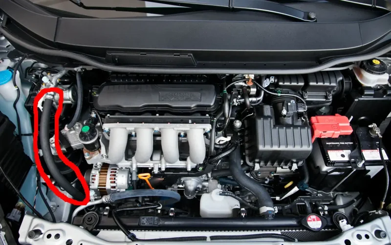 Honda Fit 2012 двигатель