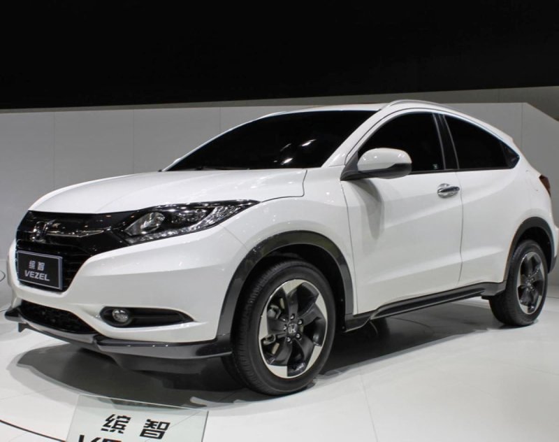 Honda Vezel 2016 белый