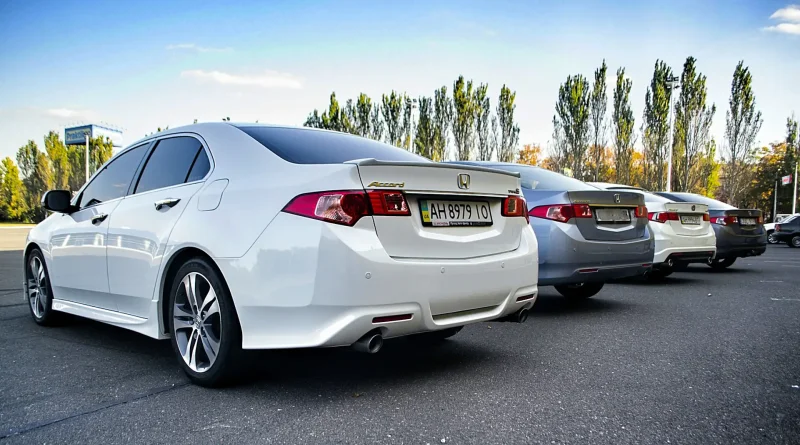 Honda Accord 8 черный