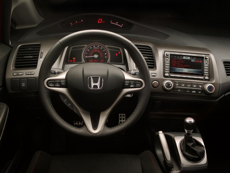 Honda Civic 2015 седан салон