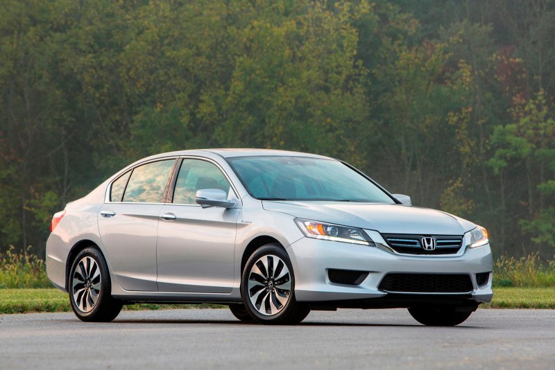 2014 Honda Accord Hybrid серый