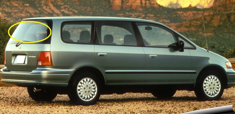Honda Odyssey 1998 обвесами