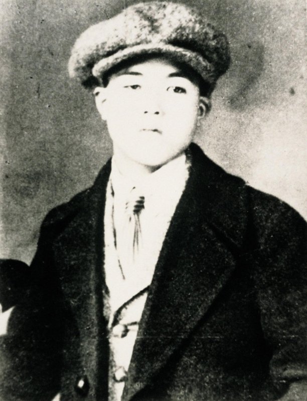 Соичиро Хонда в молодости