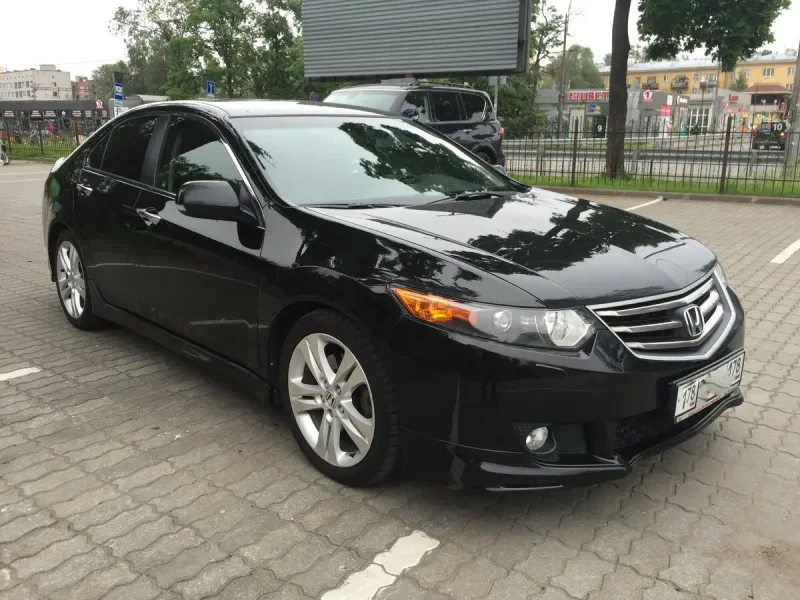 Honda Accord 2008 черная
