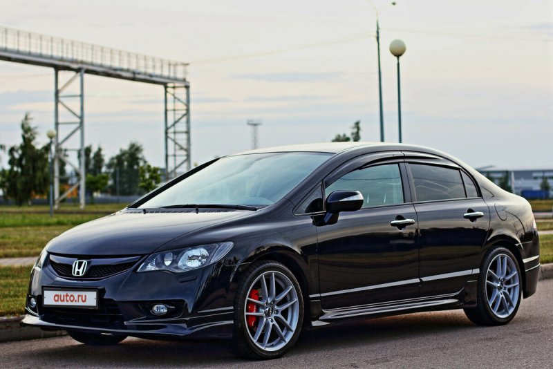 Honda Civic 4d Black