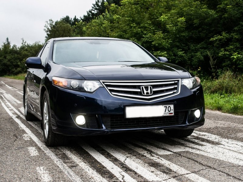 Honda Accord 2008 черная