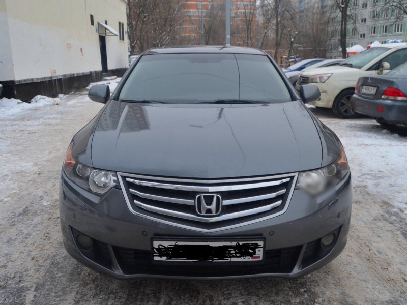 Honda Accord 2008 черная