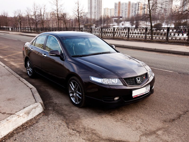 Honda Accord 2007 белая