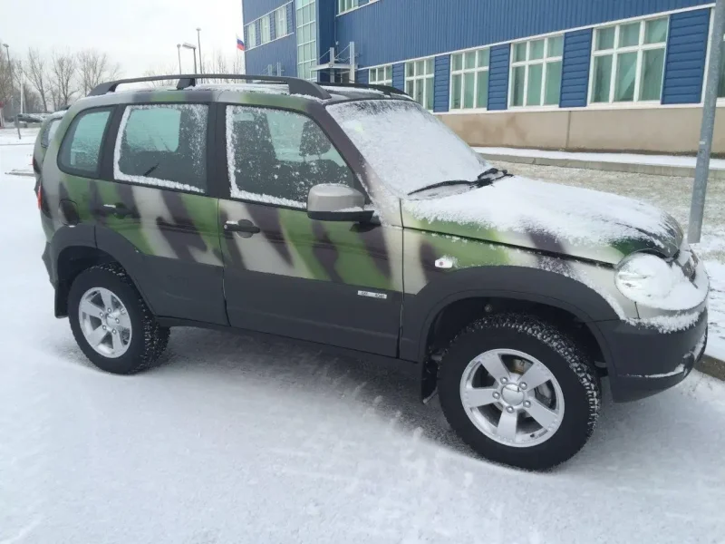 Chevrolet Niva le камуфляж