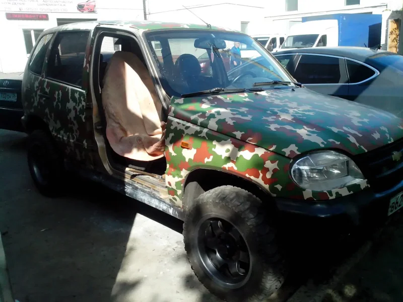 Chevrolet Niva камуфляж