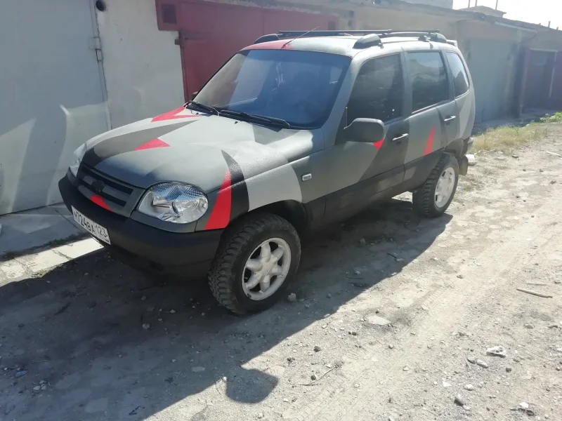 Шеви Нива камуфляж