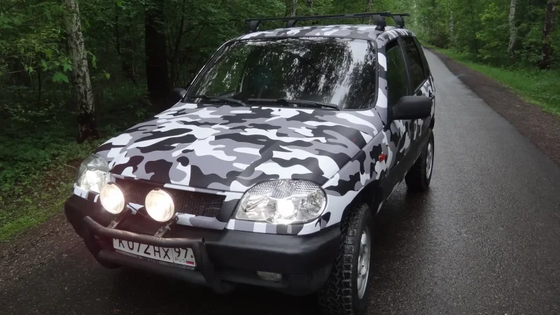 Chevrolet Niva камуфляж