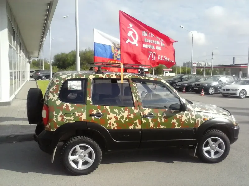 Chevrolet Niva le камуфляж