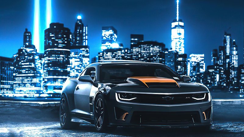 Обои Chevrolet Camaro 4k
