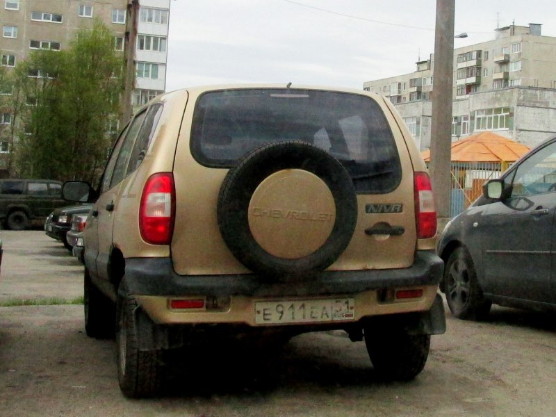 Chevrolet Niva камуфляж