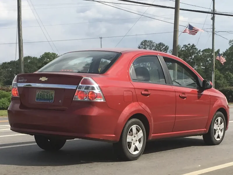 Chevrolet Aveo t250 седан