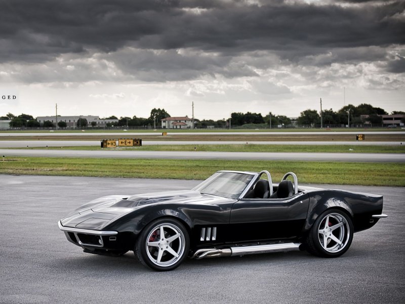 Chevrolet Corvette c3 Black