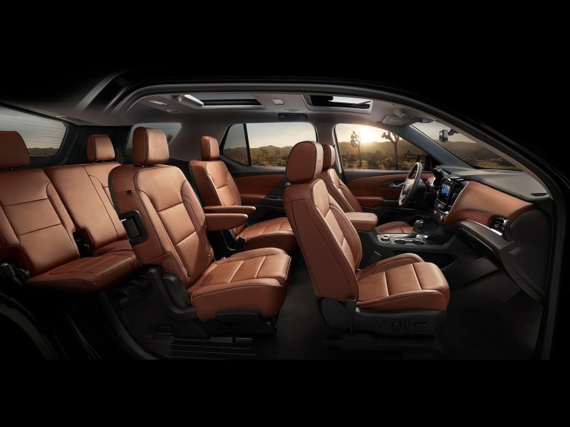 Chevrolet Traverse 2022 салон