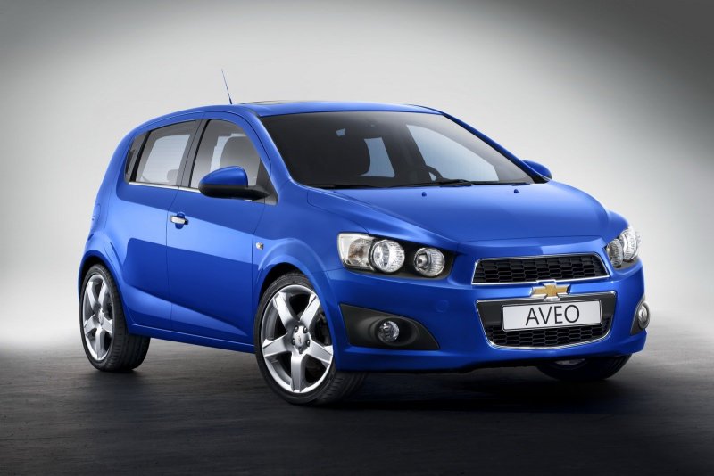 Chevrolet Aveo 2012 белый