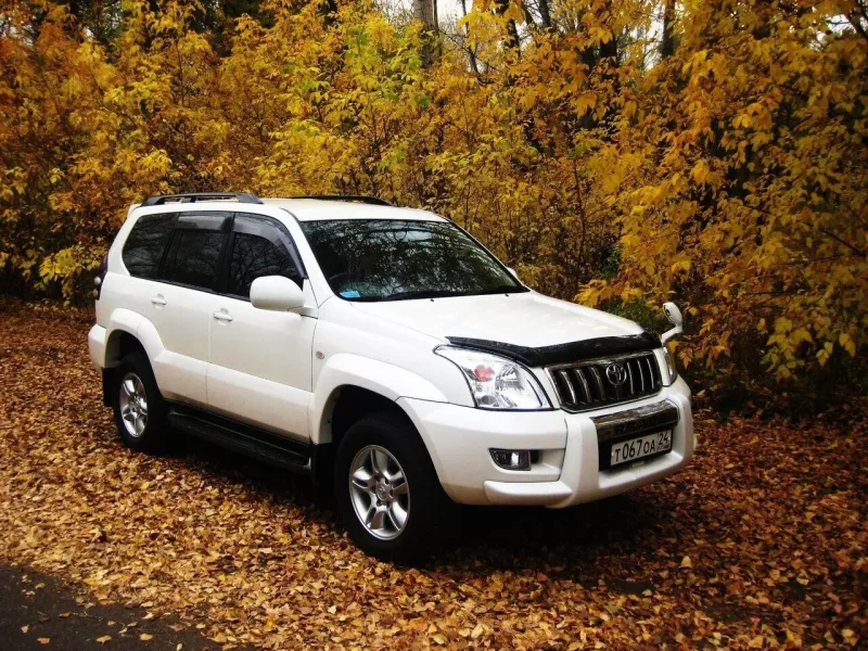 Toyota Land Cruiser Prado White
