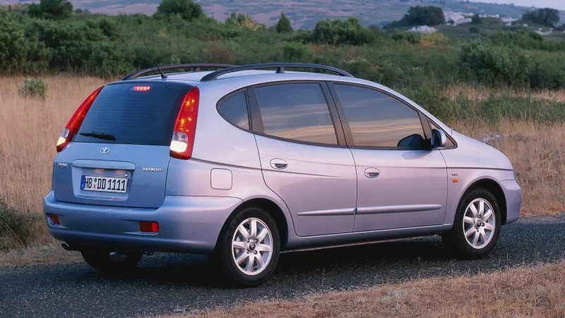 Chevrolet Rezzo, 2006 багажник