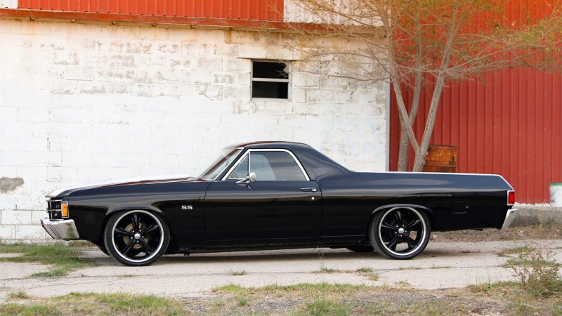 Chevrolet el Camino SS Black