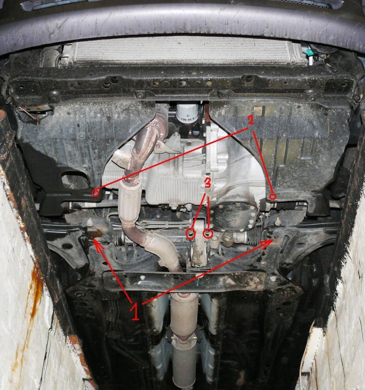 Днище кузова Шевроле Ланос 1.5