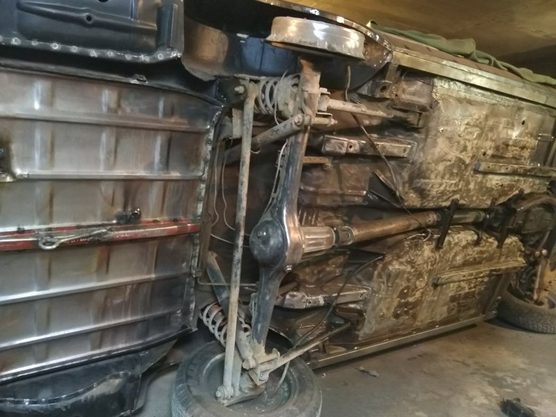 ВАЗ 2131 Нива днище