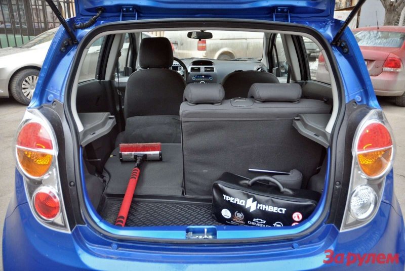 Chevrolet Spark 2008 багажник