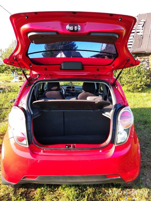 Chevrolet Spark 2021 багажник