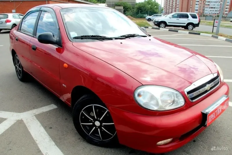 Chevrolet lanos цвет Rubens