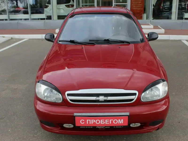 Шевроле Ланос 2006 красный