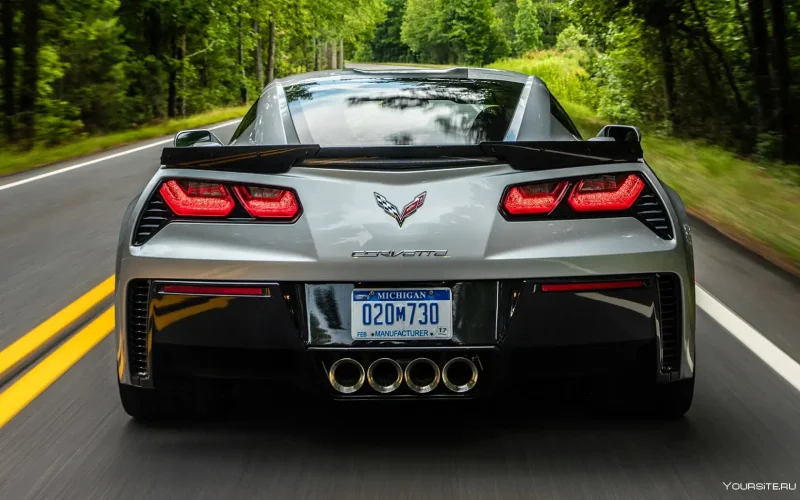 Зад Chevrolet Corvette 2000