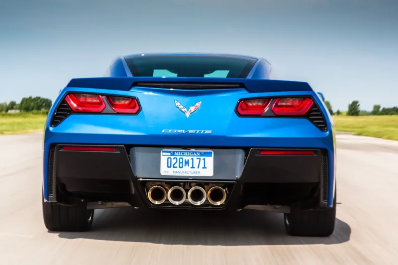 Шевроле Корвет z06 зад