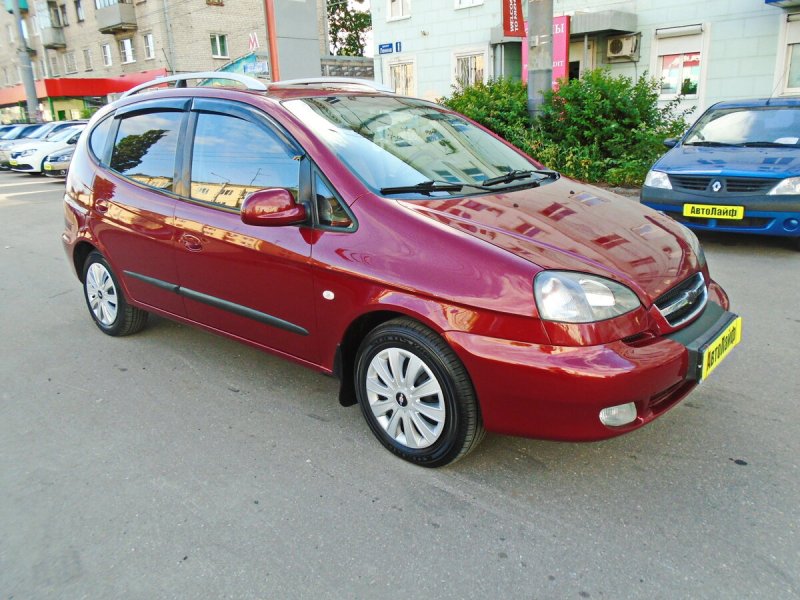 Chevrolet Rezzo, 2007 черный