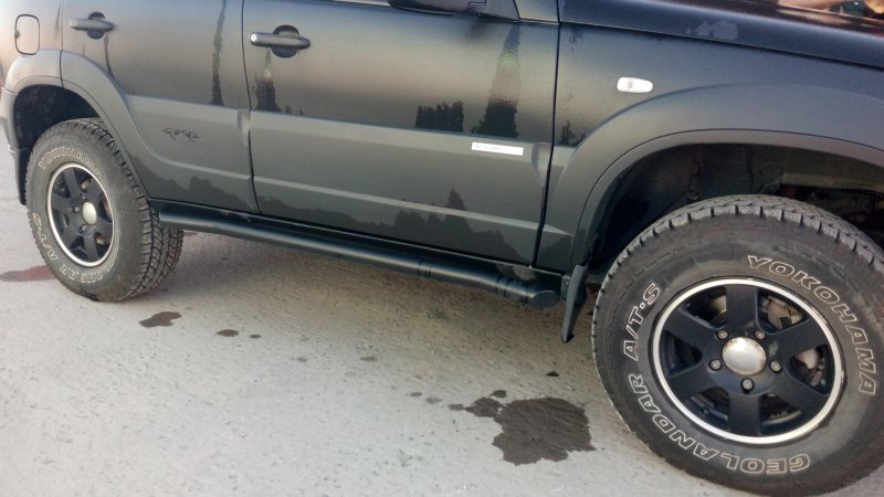 Пороги для Chevrolet Niva