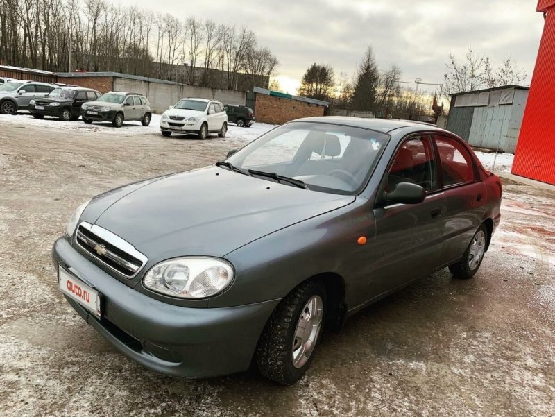 Chevrolet lanos серый 2008