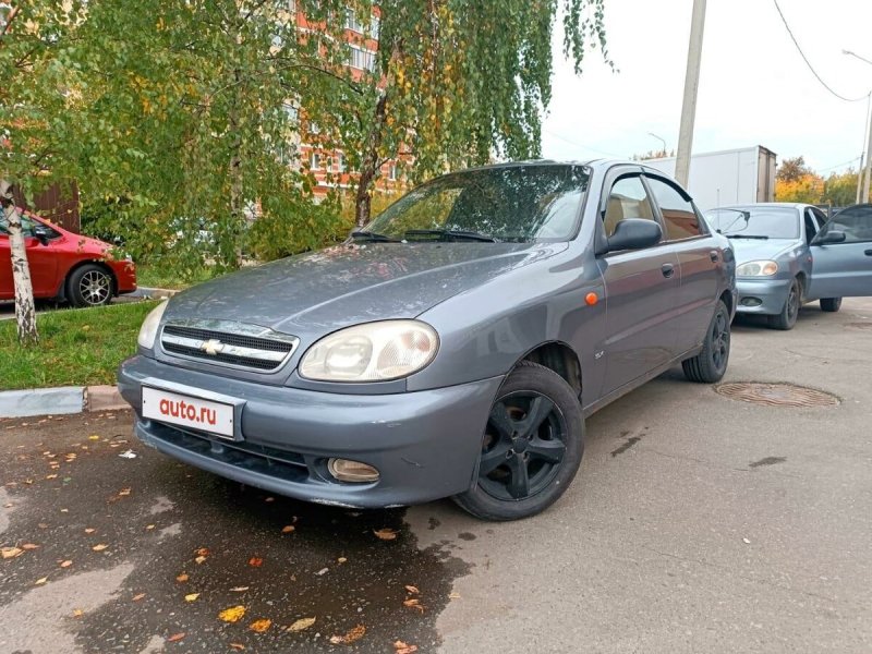 Шевроле Ланос 2008 серебристый