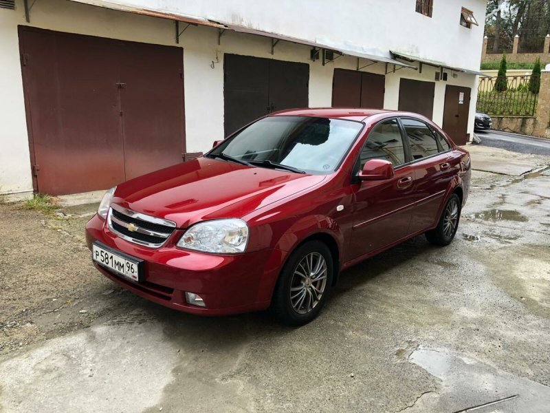 Chevrolet Lacetti универсал синий